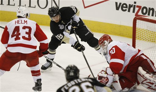 Stanley Cup Red Wings Penguins Hockey